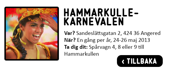 Information om Hammarkullekarnevalen i Göteborg
