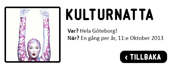 Information om Kulturnatta i Göteborg