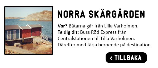 Information om Norra Skärgården i Göteborg